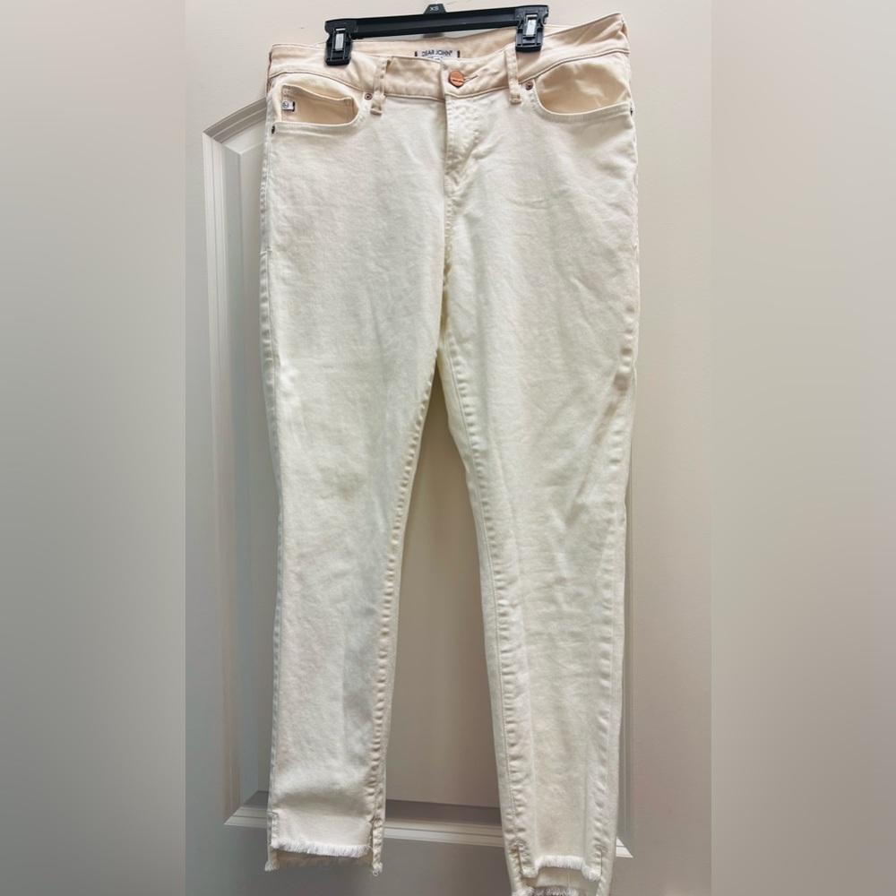 Dear John Women's Cream Jeans
